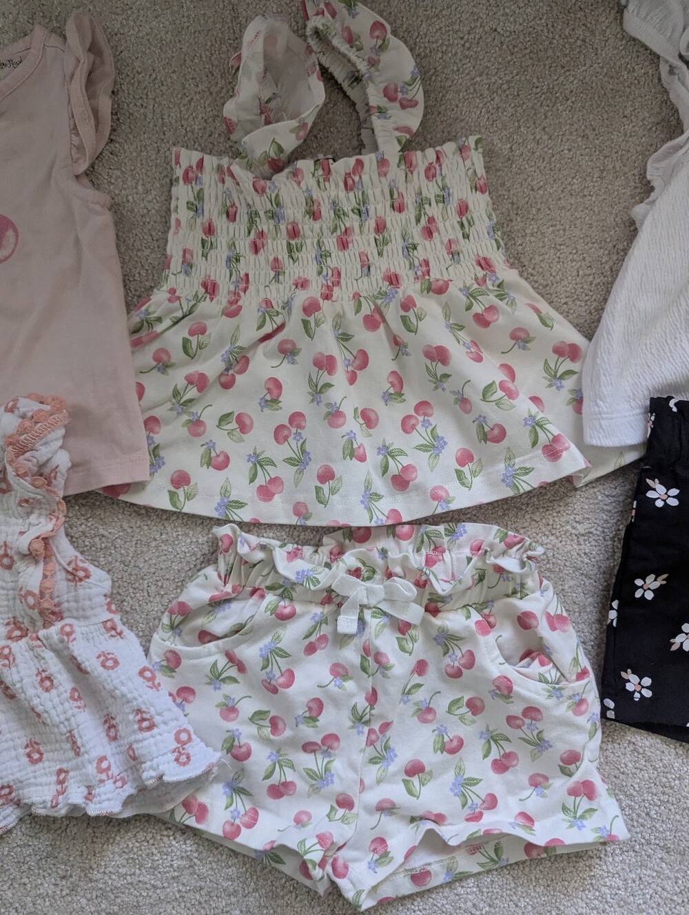 Bundle Of 5 Set Of Baby summer Girl Sets : Mixed Brands - 12 M To 18 M - Picture 5 of 12